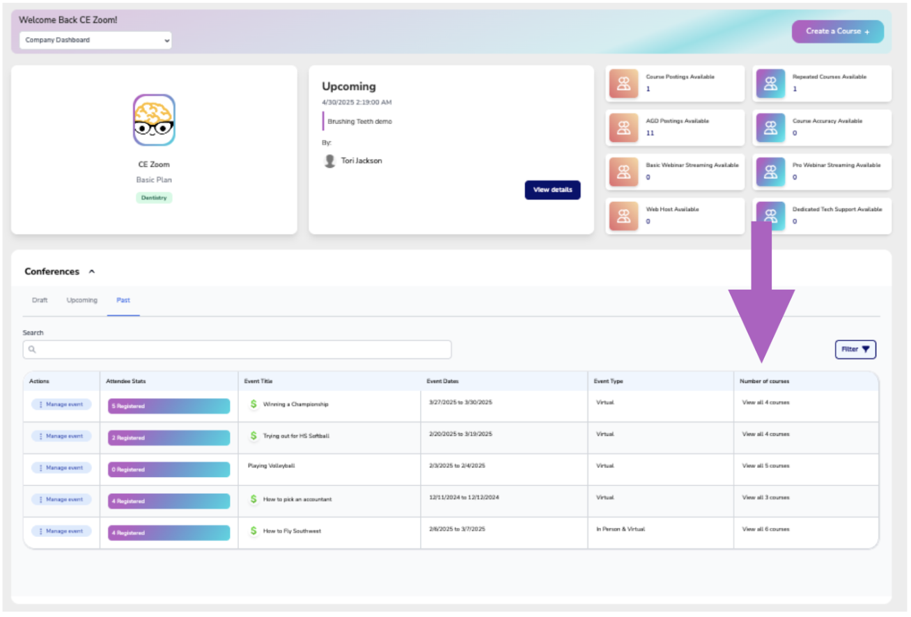How to view / export survey results for a course managed on CE Zoom (V2)