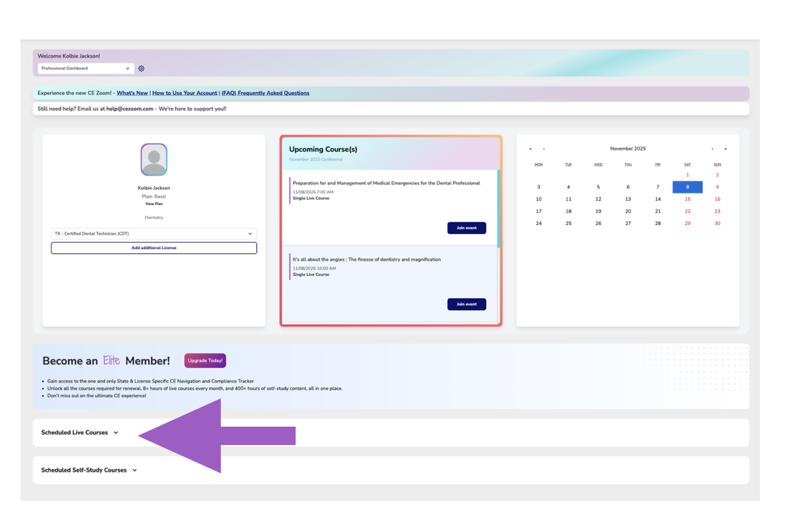 How to join a live virtual CE Course (Also known as online, live ...